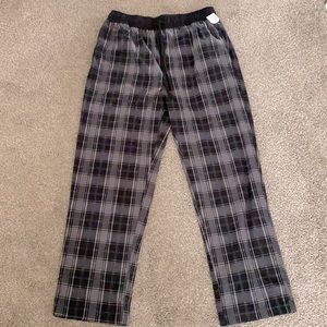 Nautica fleece pajama bottoms, men’s M